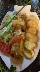 Portugiesische Speise im Restaurant O Douro